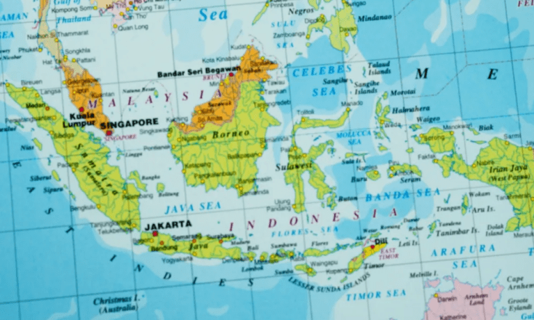 Indonesia map